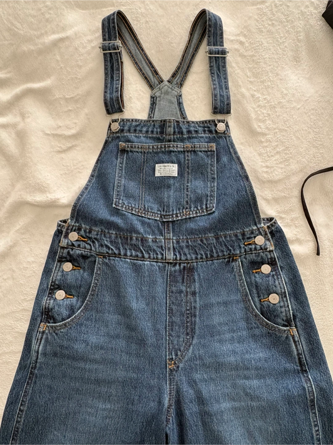 Levi's Denim Overalls Size S/P - photo 4