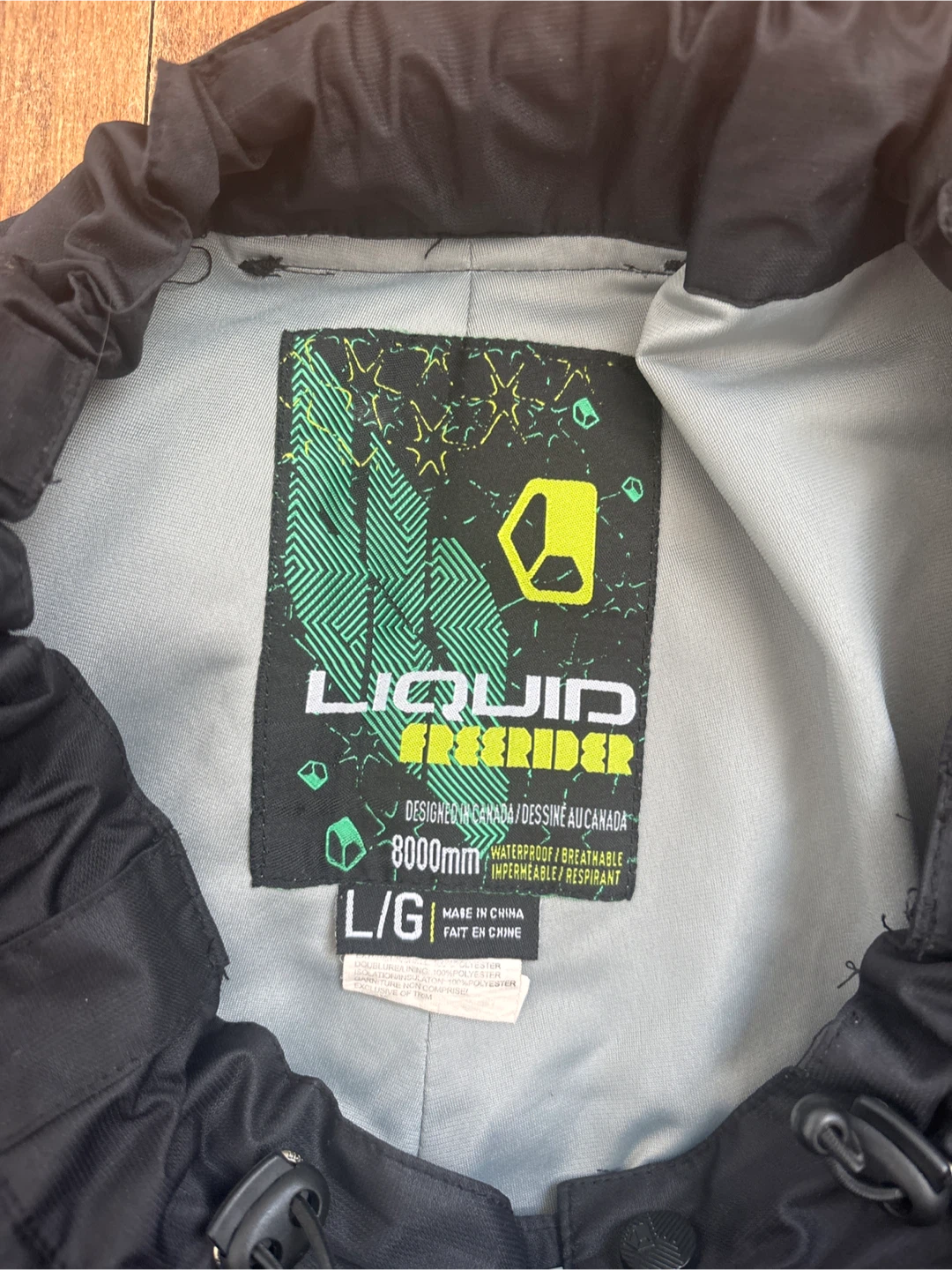 Liquid Snowboard Pants - Black - Large - photo 2
