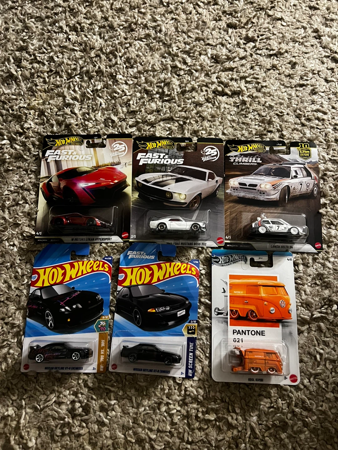 Hot Wheels Fast & Furious and Car Culture Diecast Cars