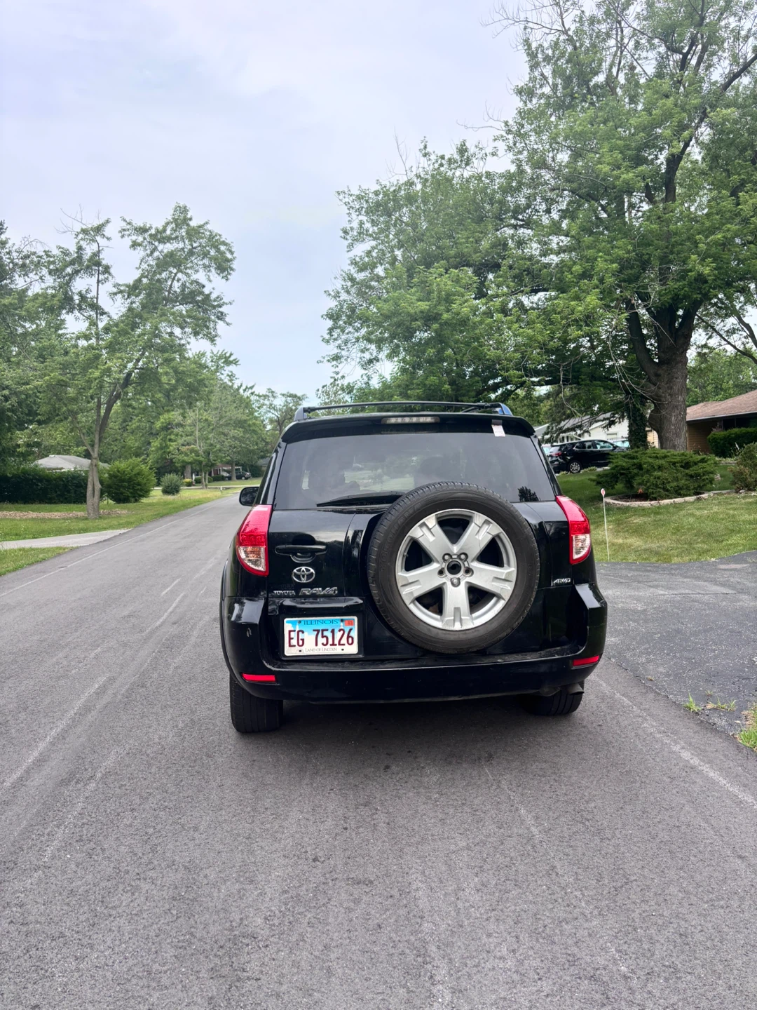 Black Toyota RAV4 V6 Sport SUV