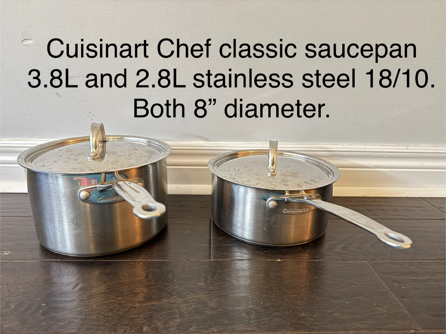 Cuisinart Stainless Steel Saucepans