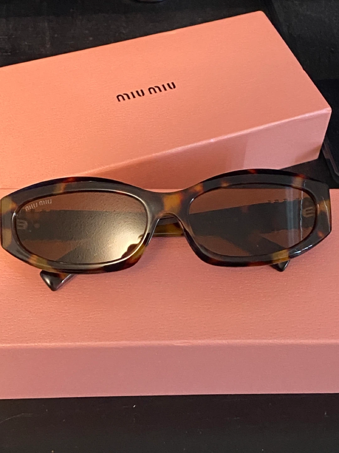 Miu Miu Tortoiseshell Sunglasses 59 17-138 - photo 5