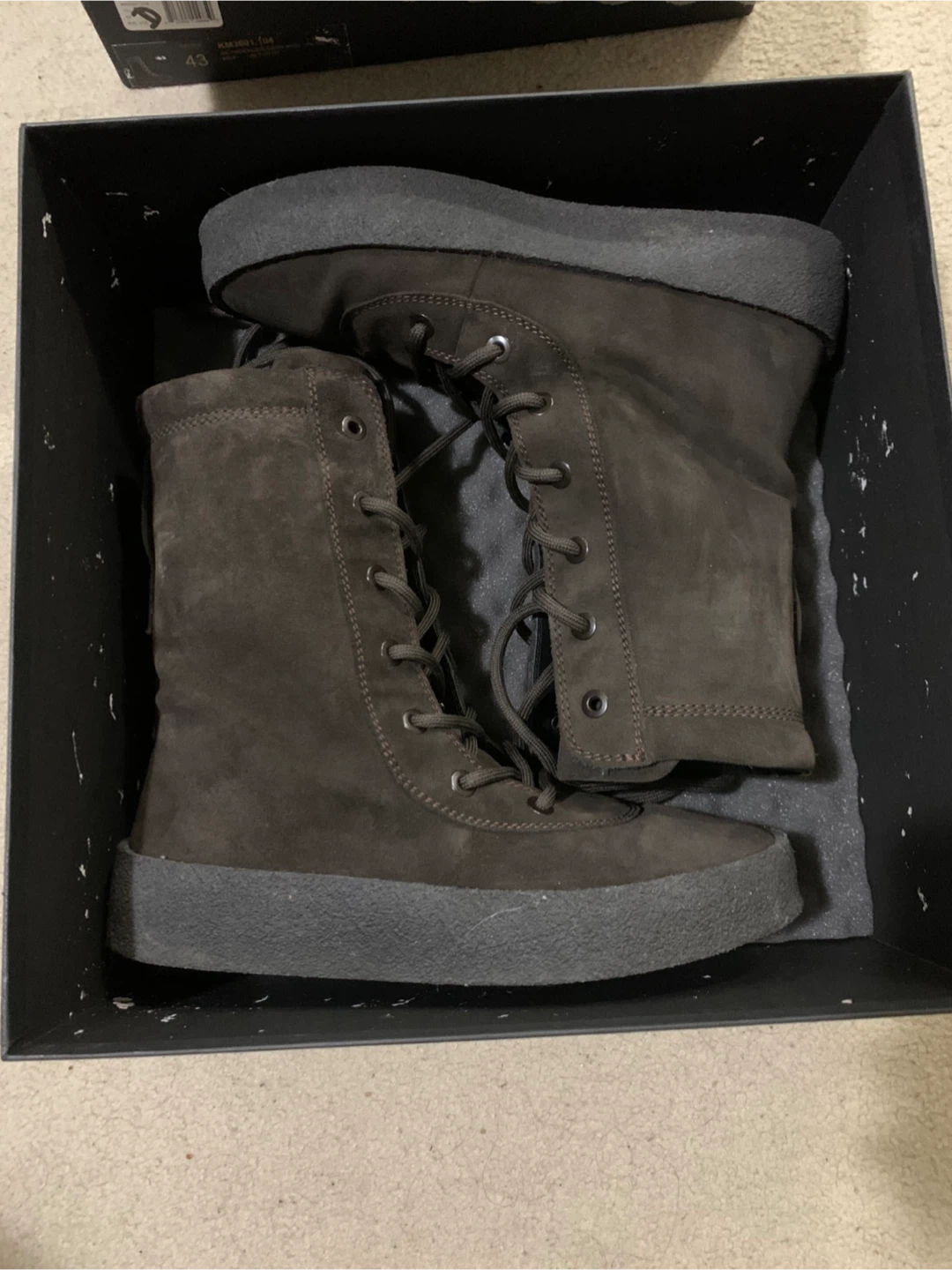 Yeezy Oil Thick Crepe Boot