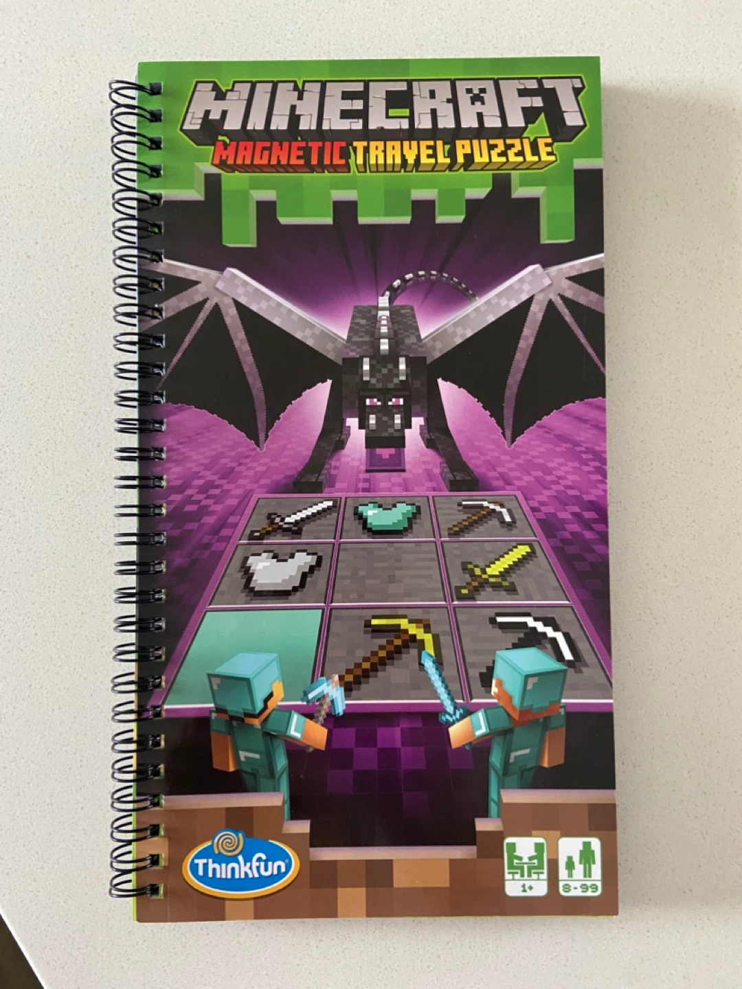 NEVER USED: ThinkFun Minecraft Magnetic Travel Puzzle - photo 4
