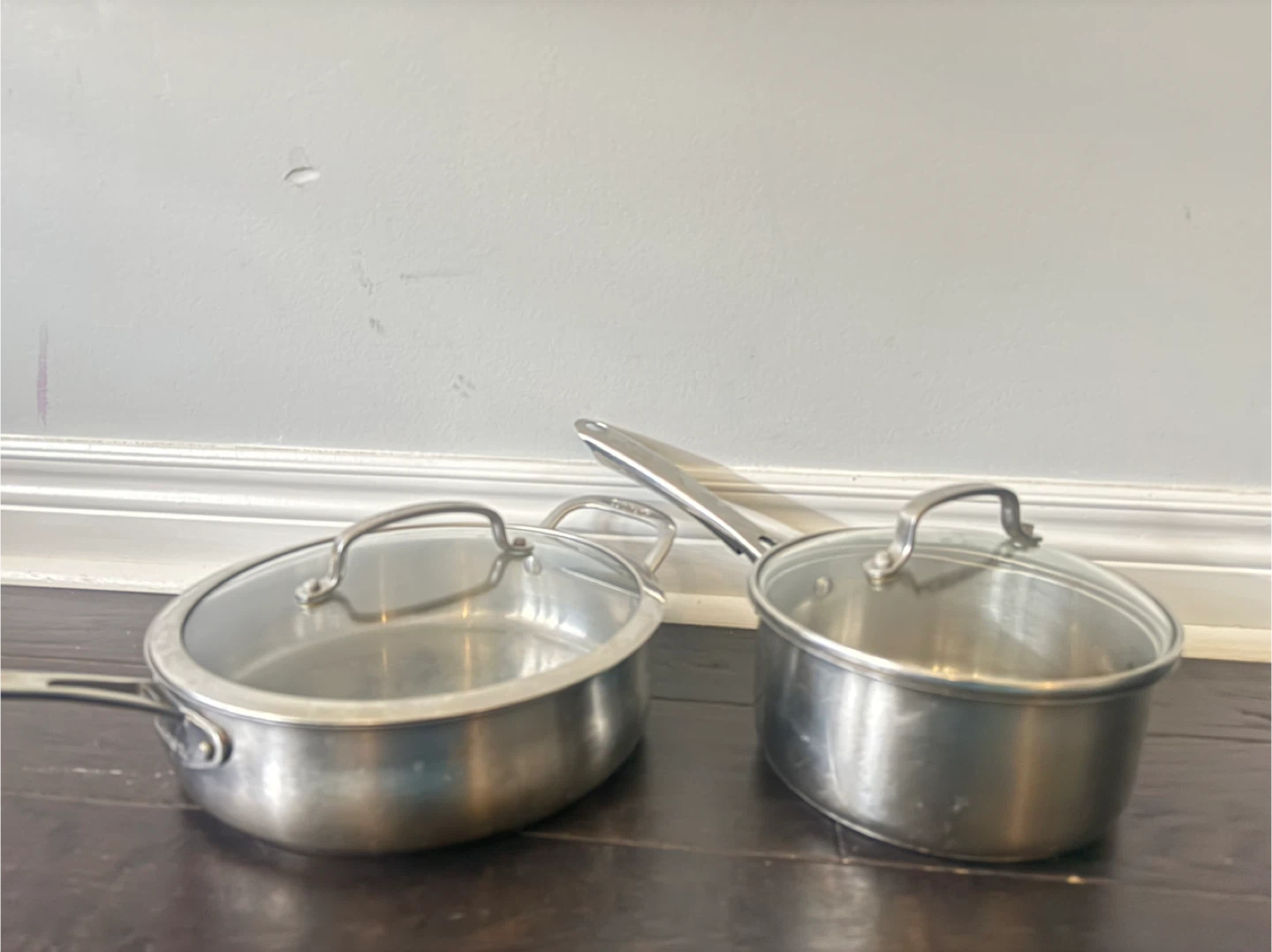 Cuisinart Stainless Steel Saucepan and sauté pan with Lid