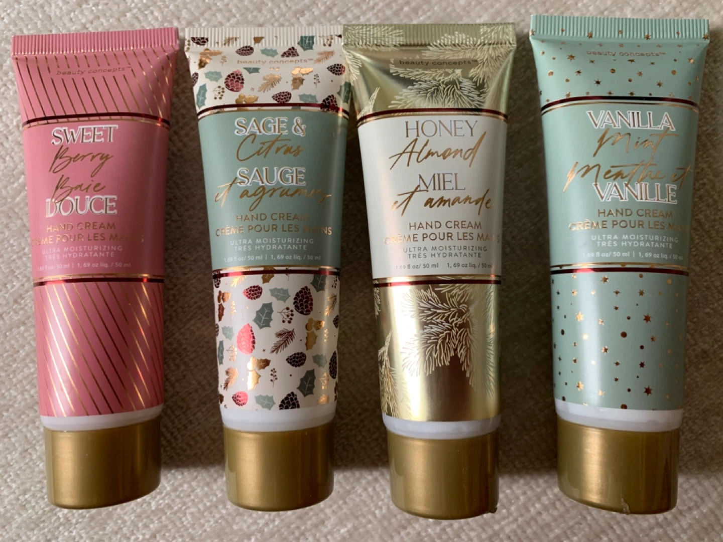 Beauty Concepts Hand Cream Set - 4 x 50 ml