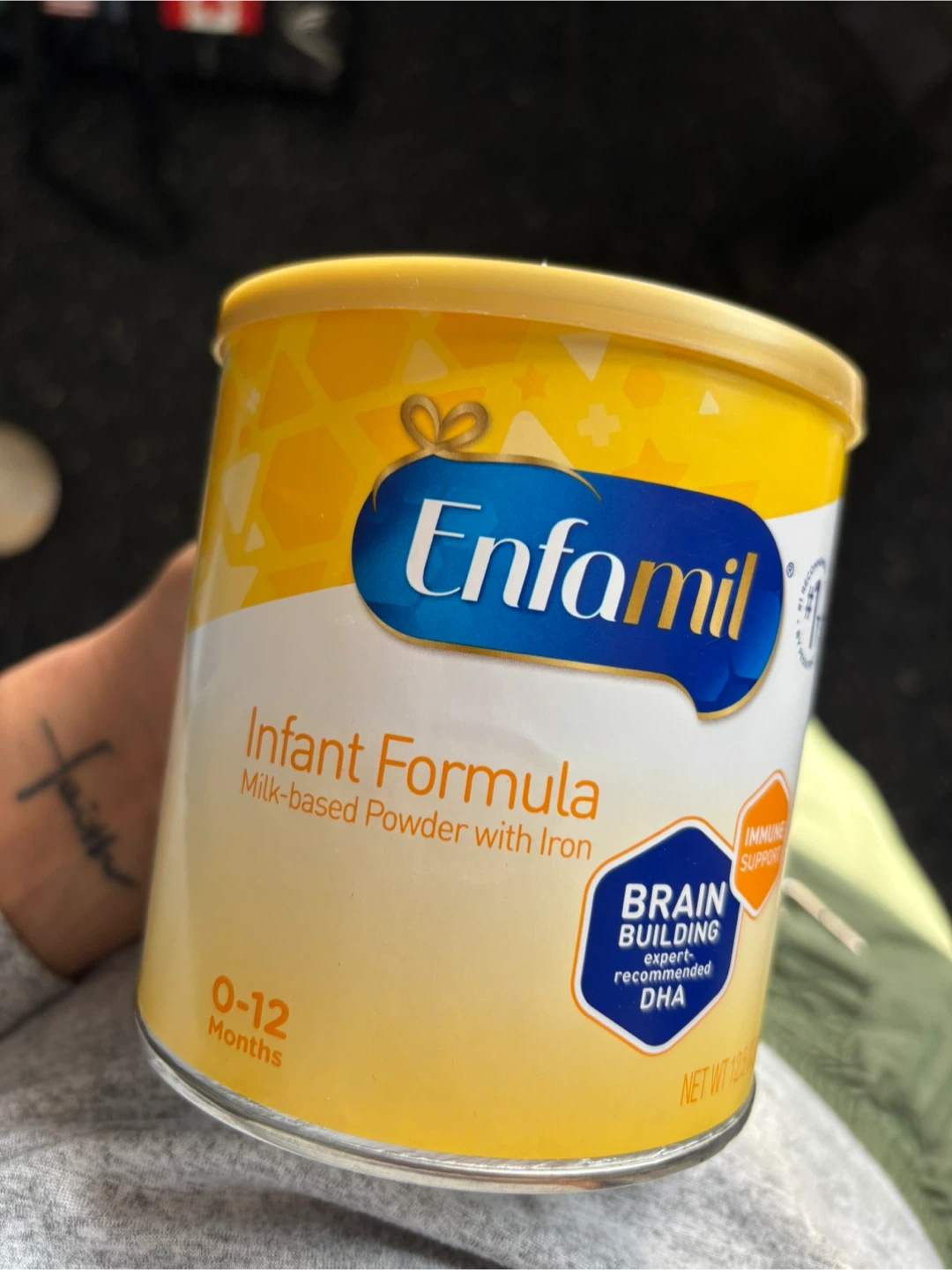 X 7 cans Enfamil Infant Formula Milk