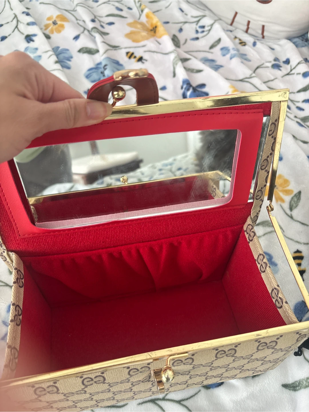 Vanity Case with Mirror