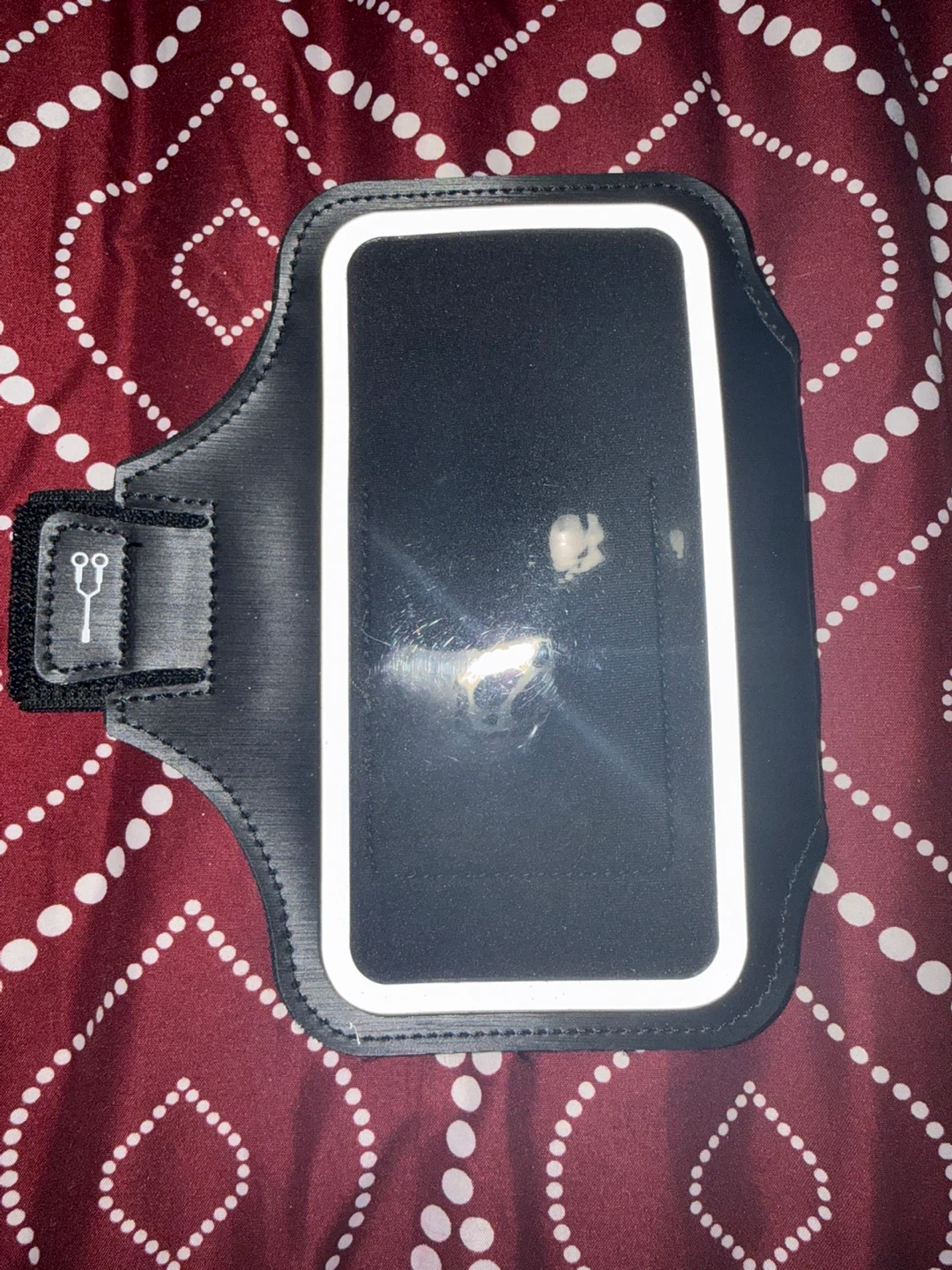 Black Armband Phone Holder