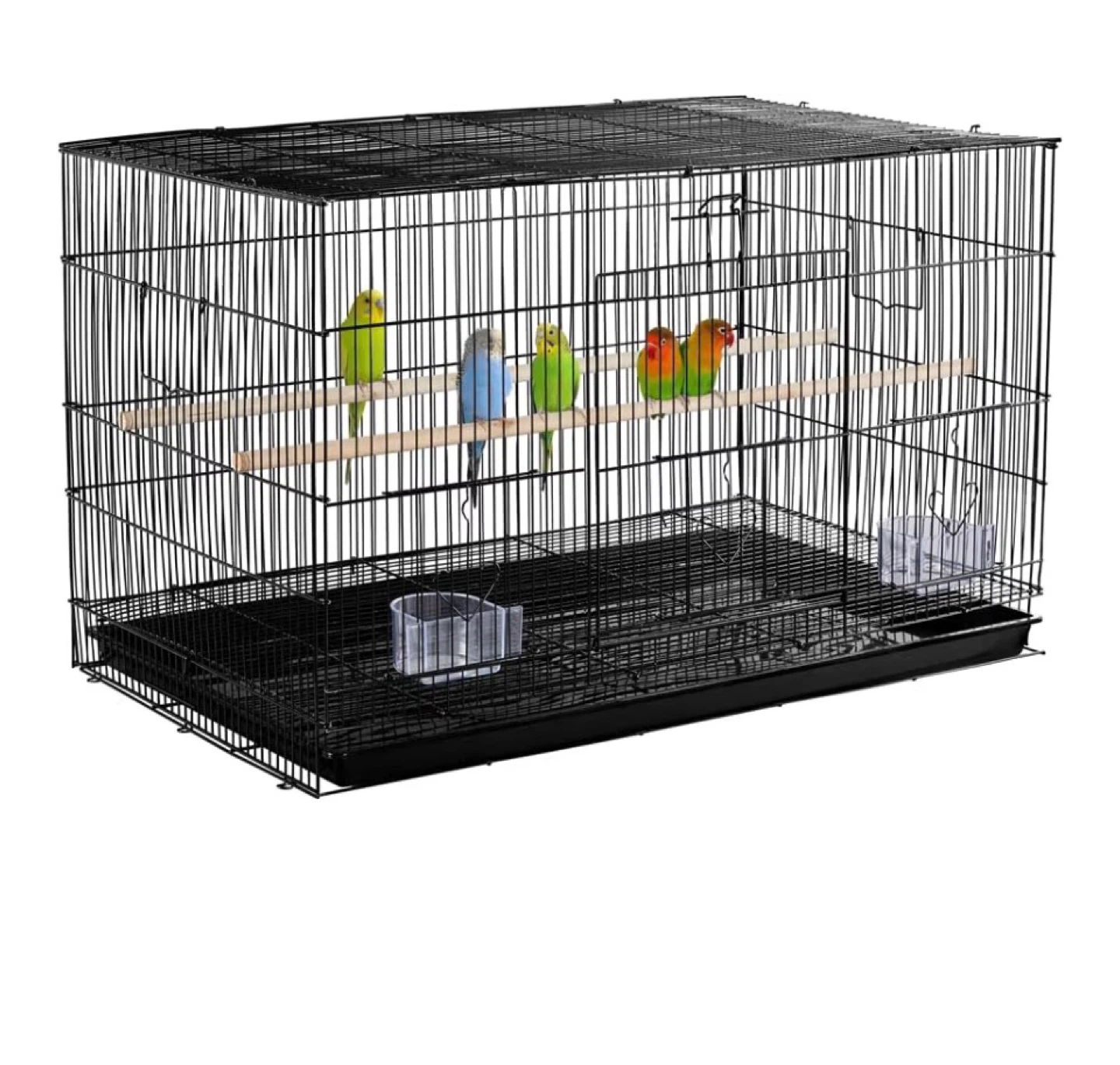 Black Wire Bird Cage