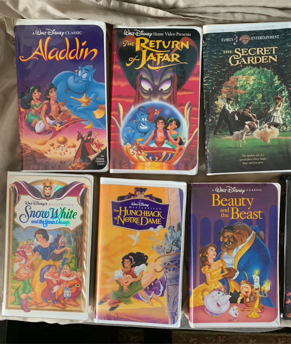 Collection of Walt Disney Classic VHS Movies - photo 2