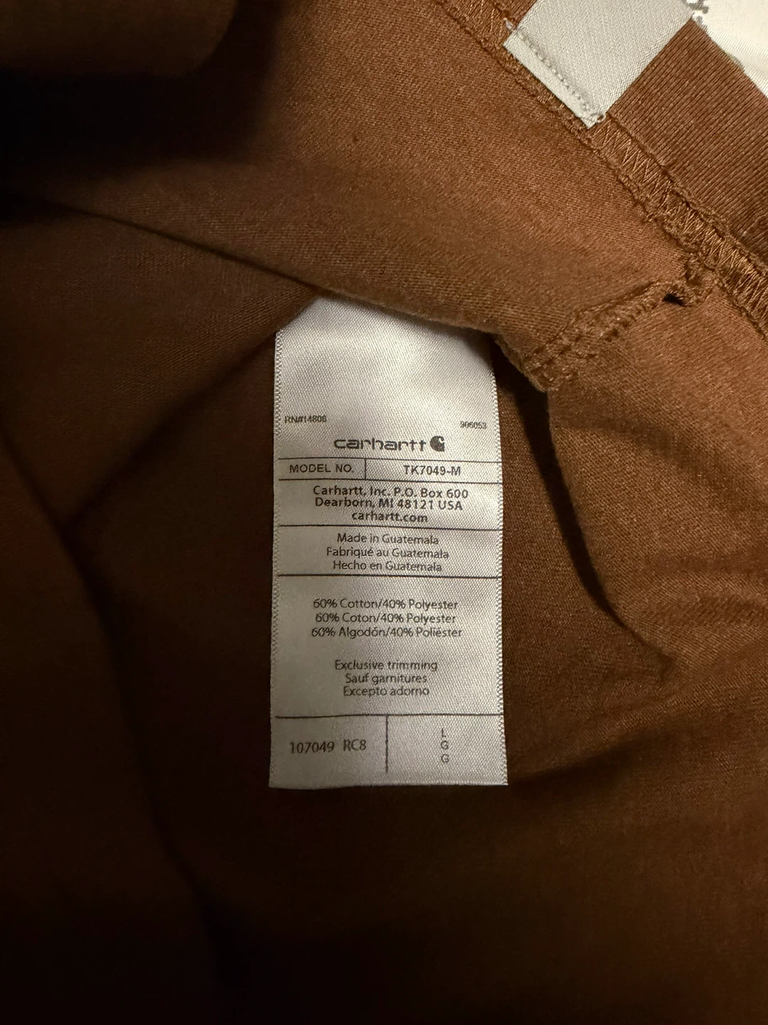 Carhartt Relaxed Fit Size L - photo 3
