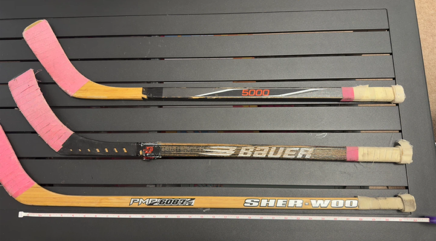 Set of 3 Kids Hockey Sticks - Bauer, Sher-Wood - photo 2