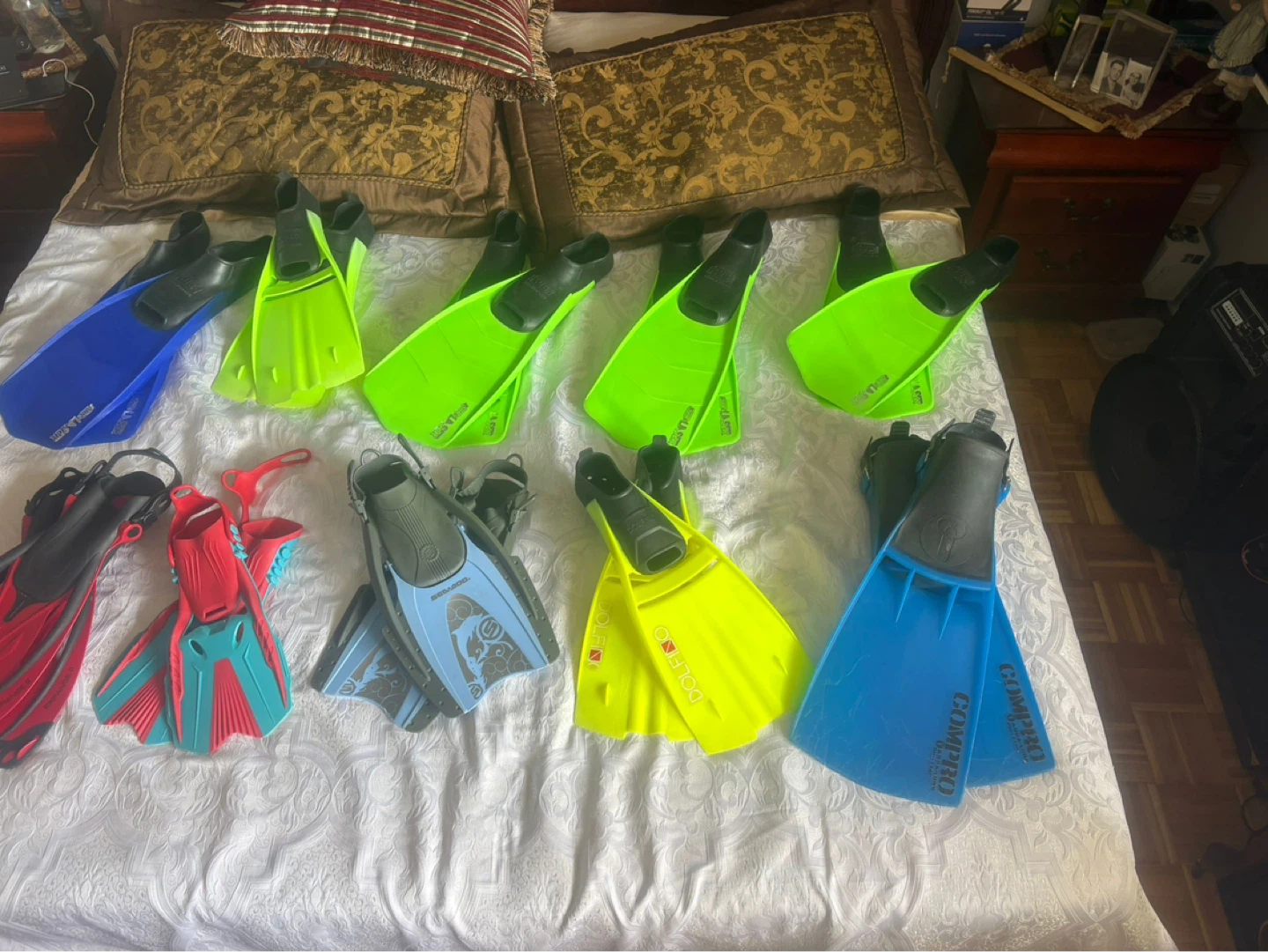Assorted Snorkel Fins
