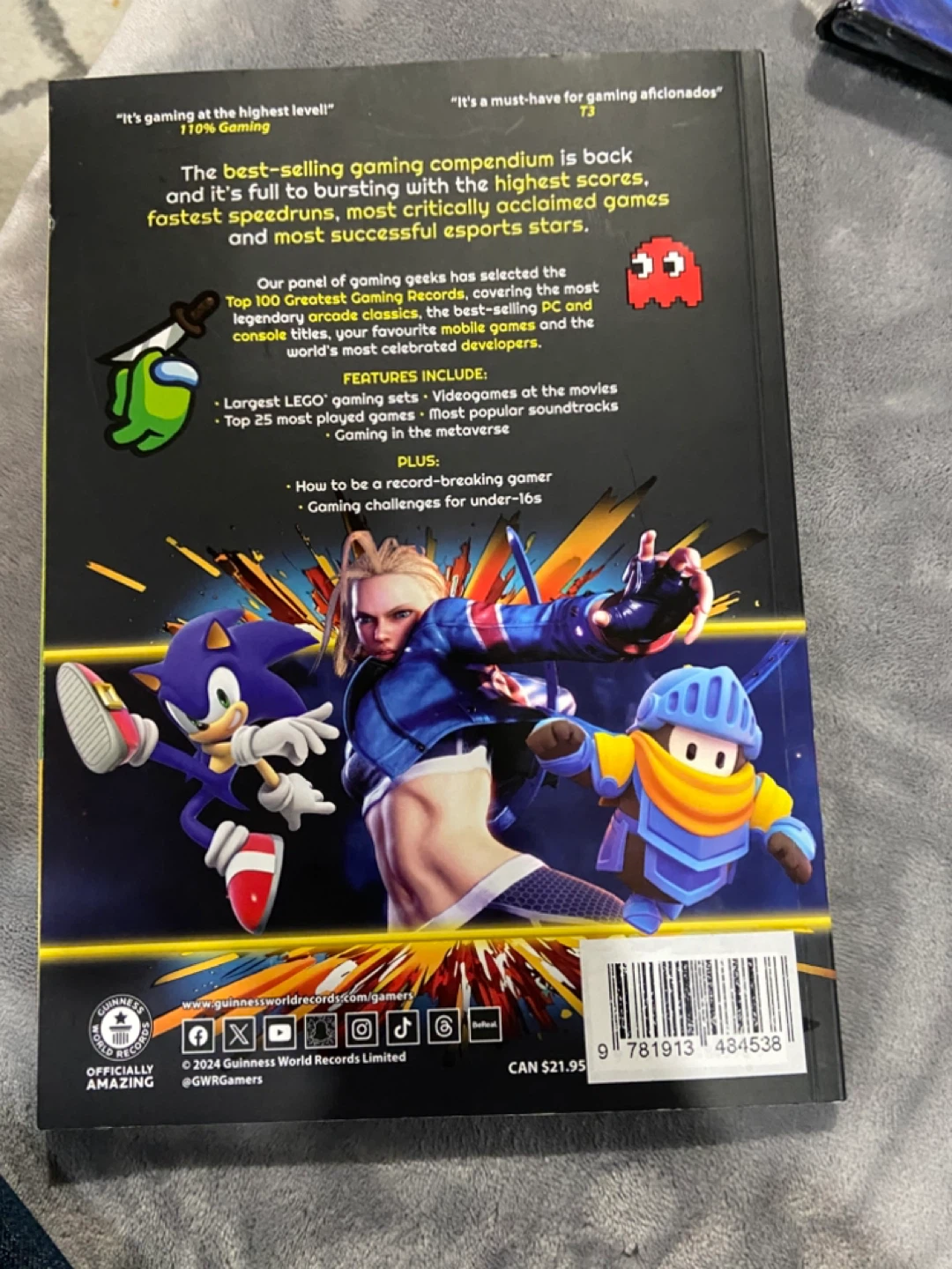 Guinness World Records Gamer's Edition 2025 Book - photo 2