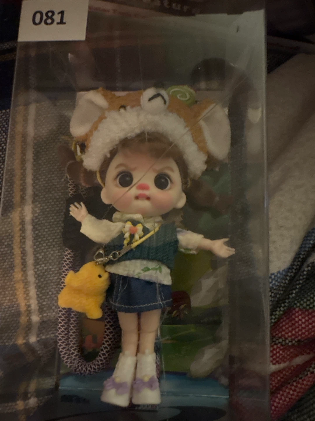 🥕Collectible Doll with Fox Hat and Accessories