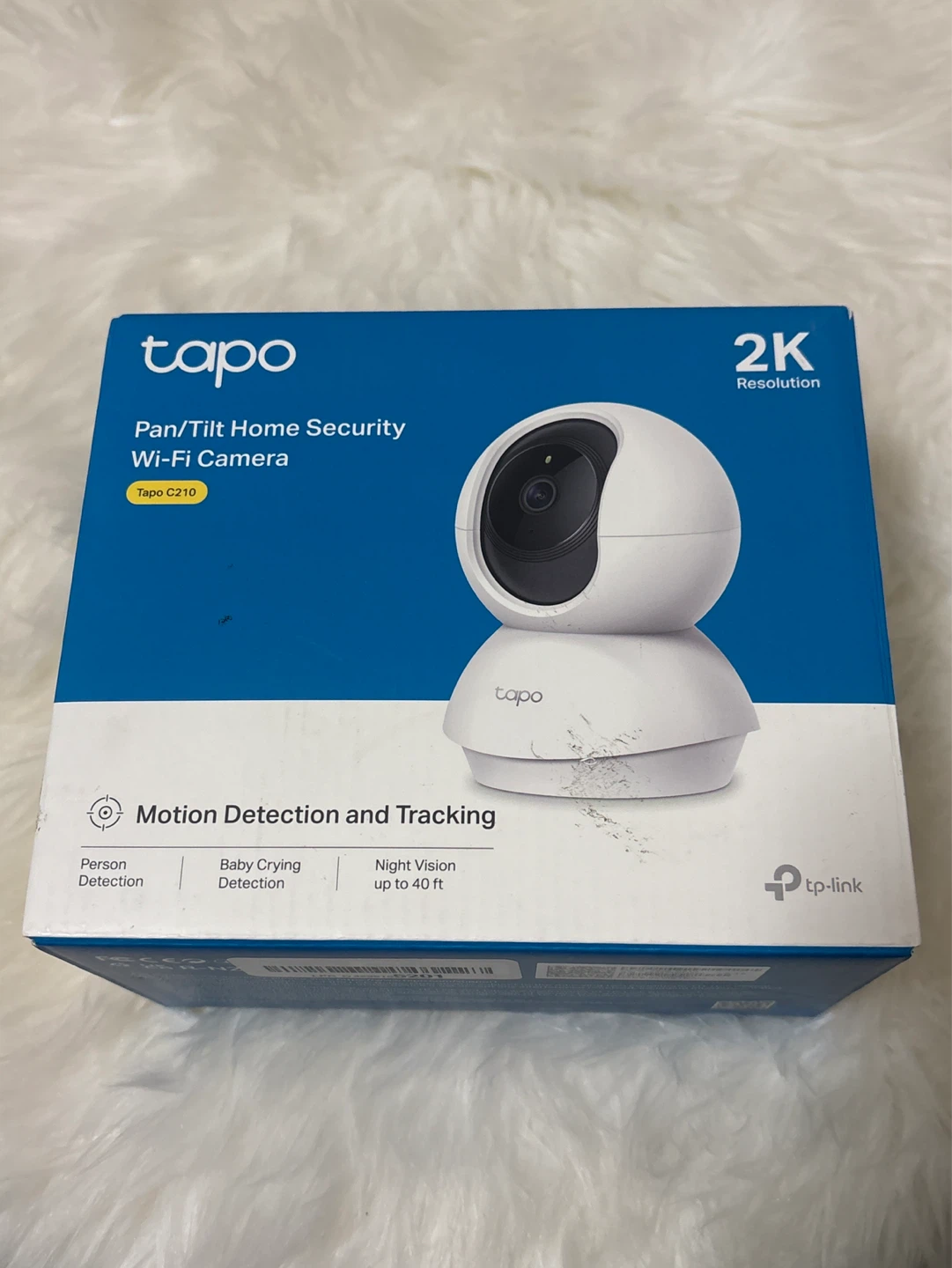 Tapo Pan/Tilt Home Security Wi-Fi Camera C210