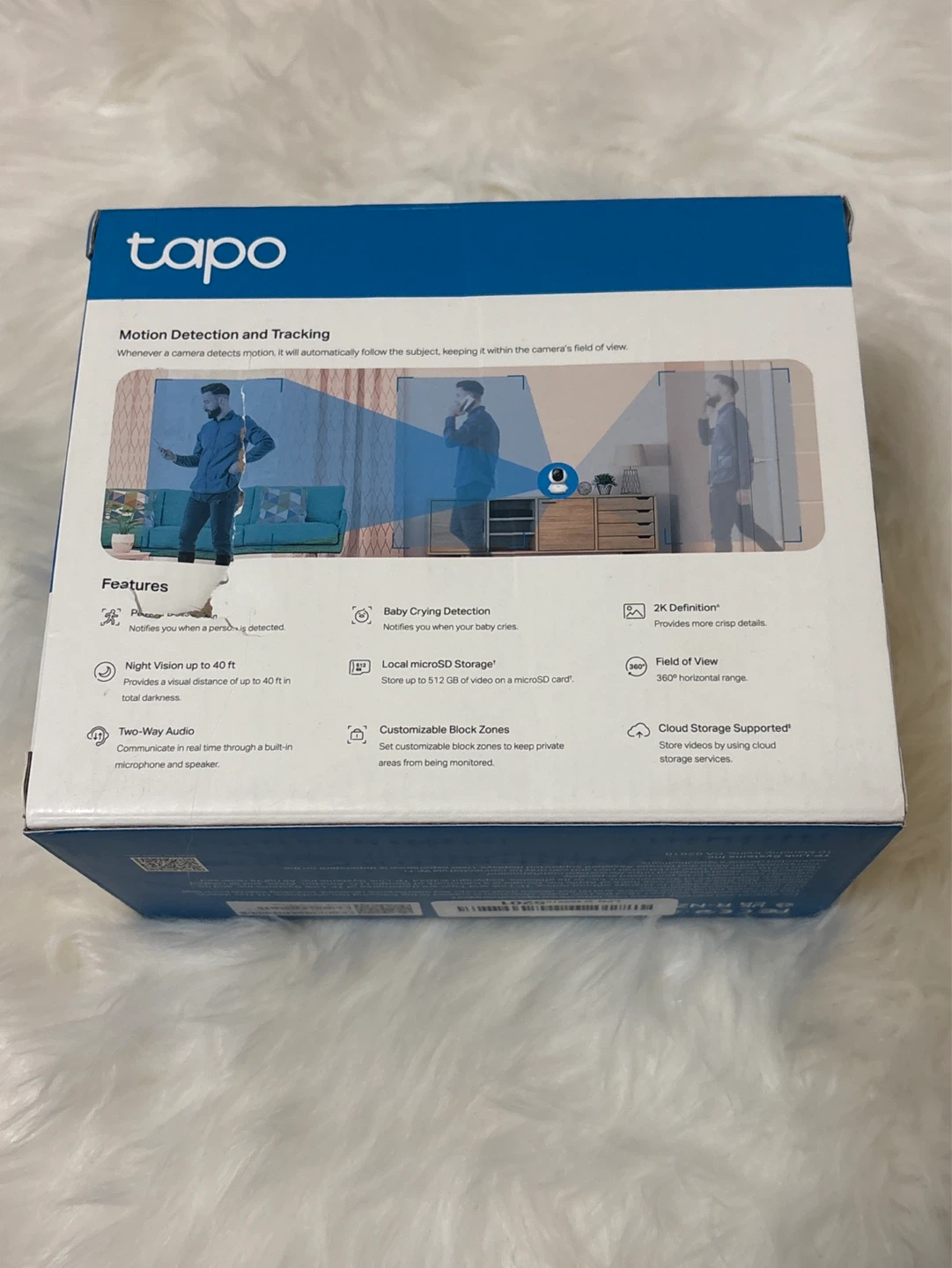 Tapo Pan/Tilt Home Security Wi-Fi Camera C210 - photo 3