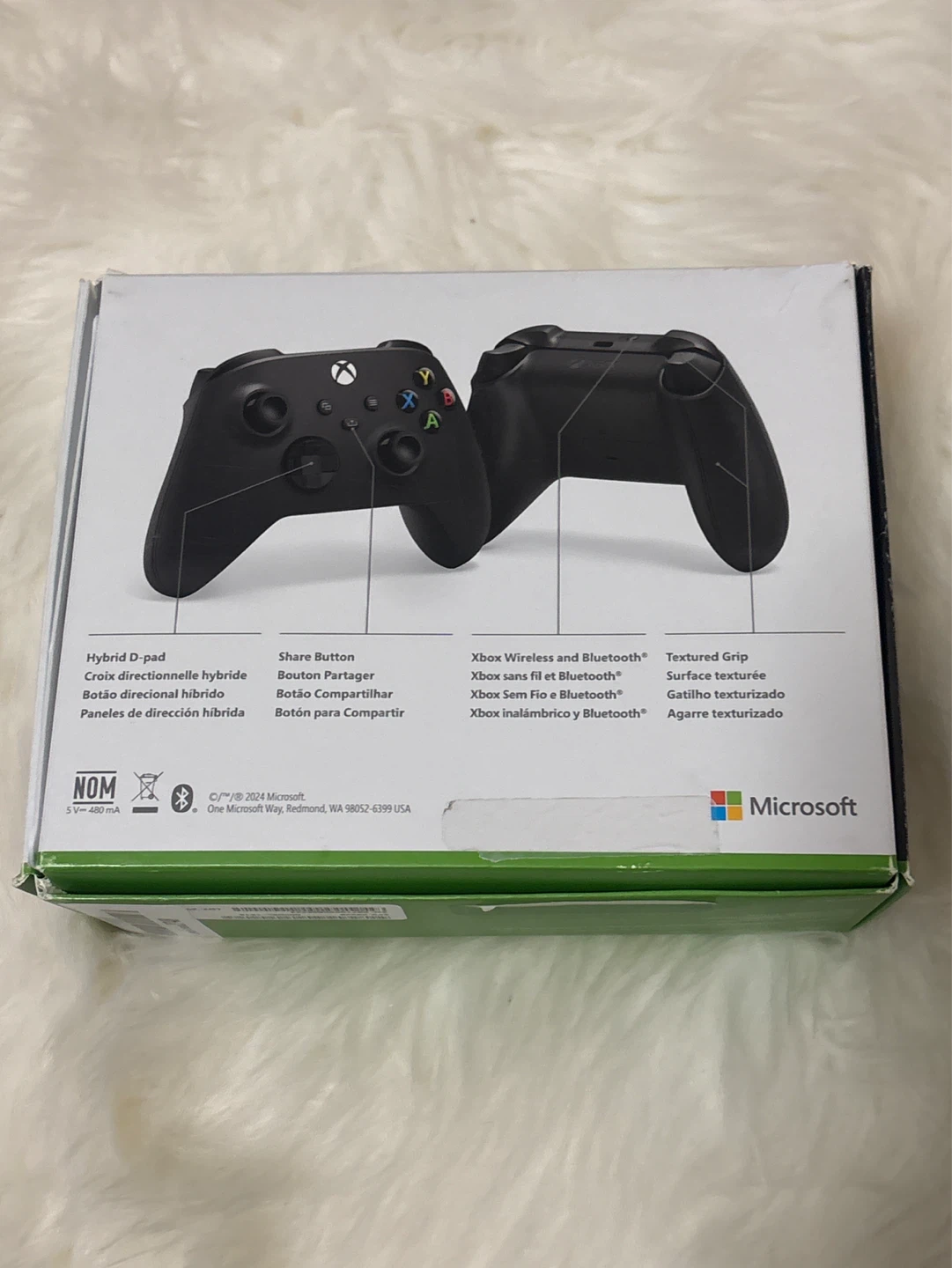 Microsoft Xbox Carbon Black Wireless Controller - photo 3