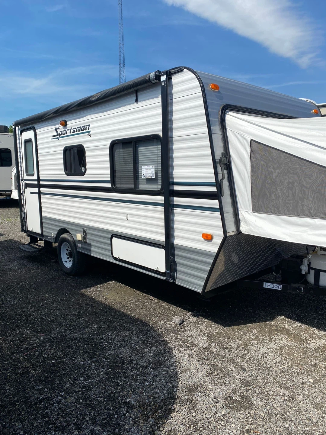 Sportsmen pop-up camper 2014