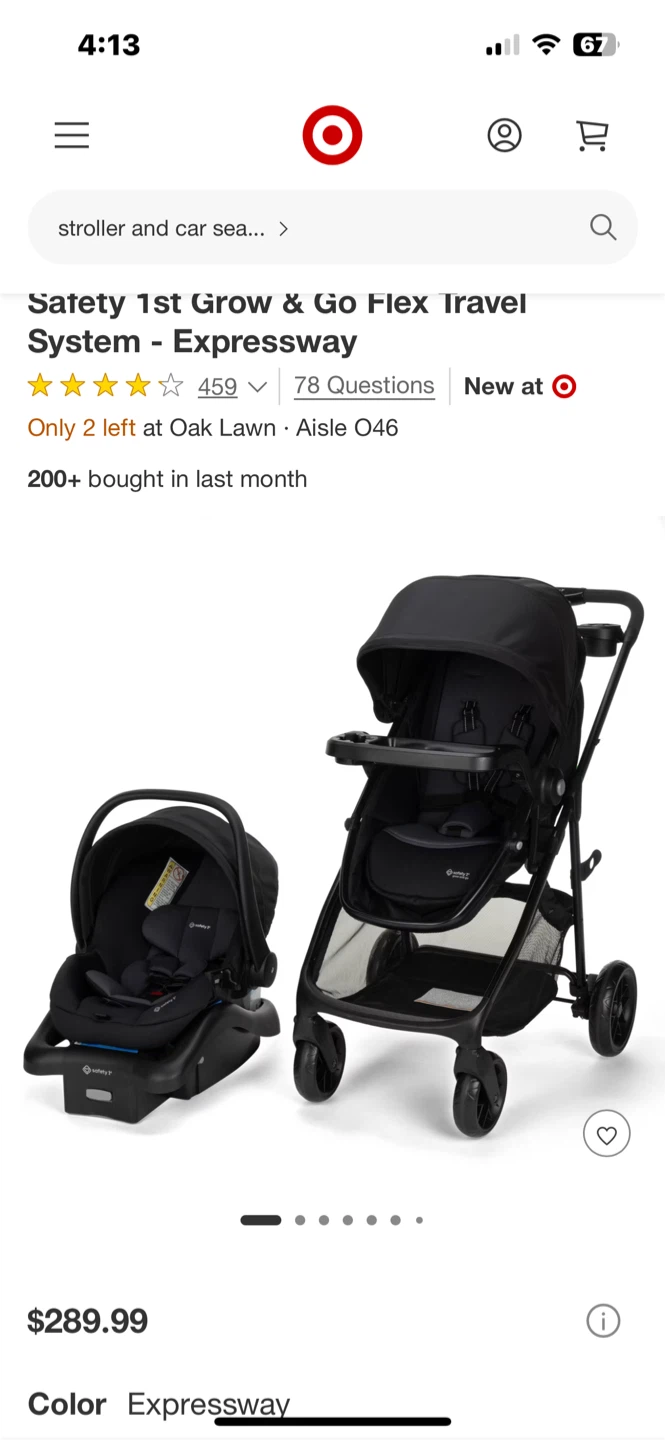 Stroller/car seat