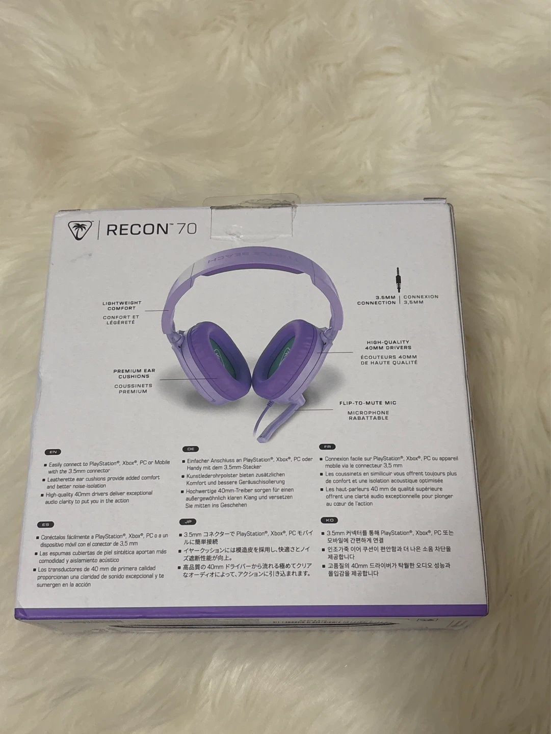 Turtle Beach Recon 70 Gaming Headset - Purple - photo 2