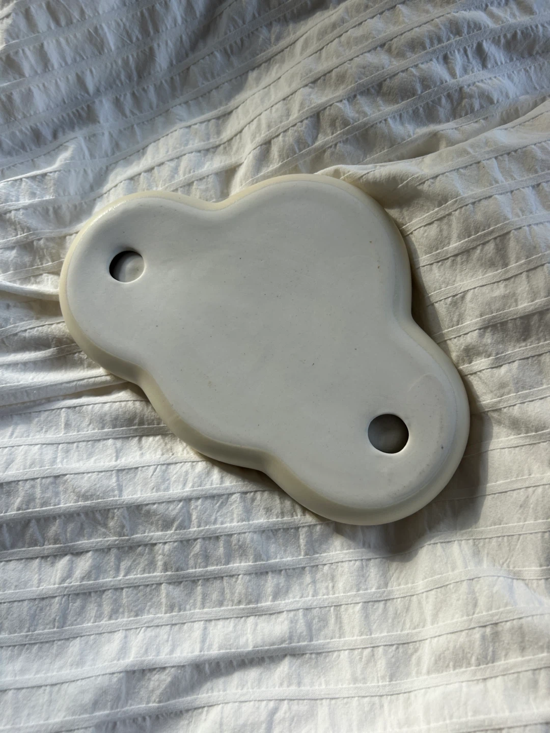 Cloud ceramic tray - photo 2
