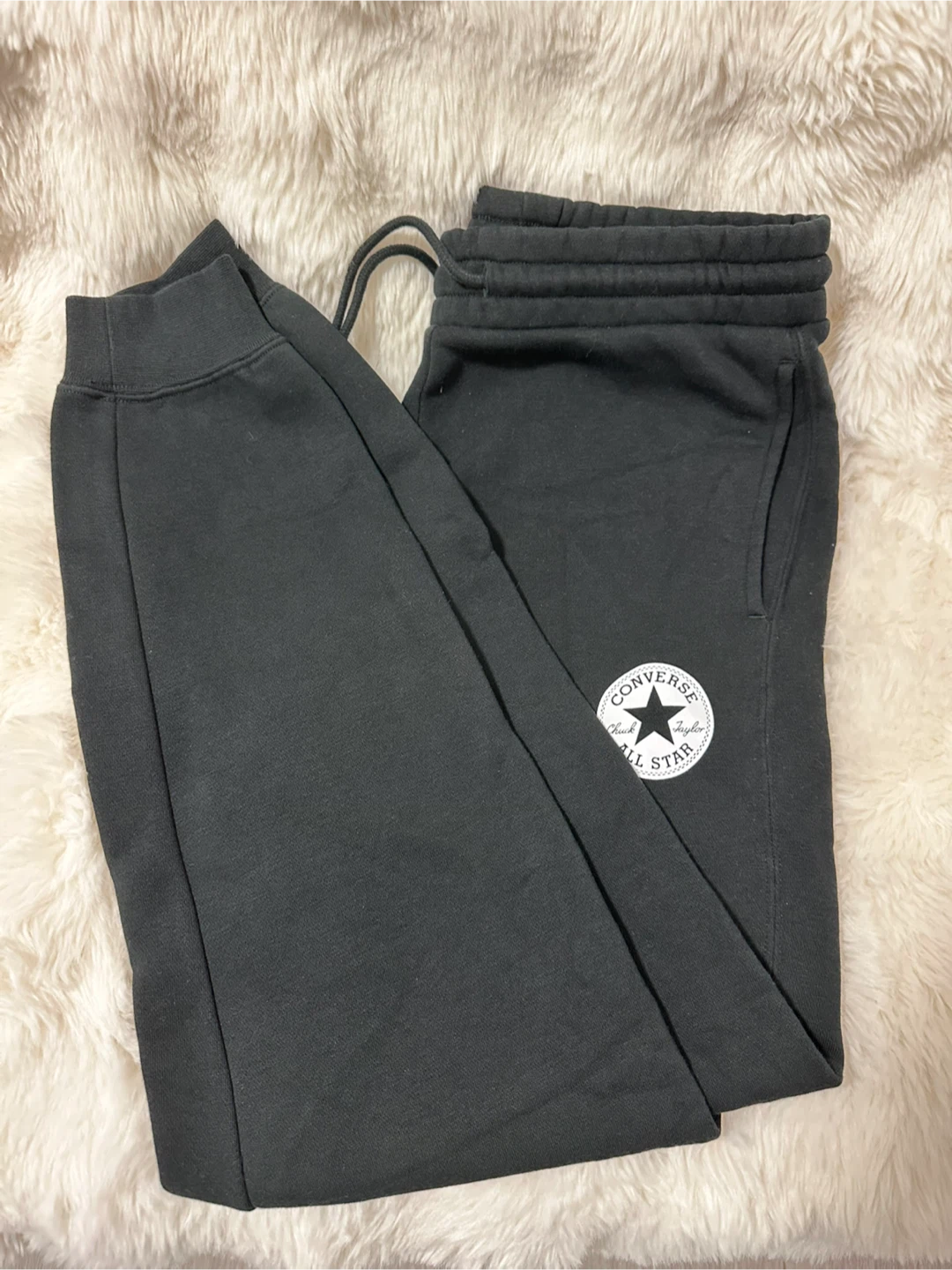 Converse Chuck Taylor All Star Black Sweatpants