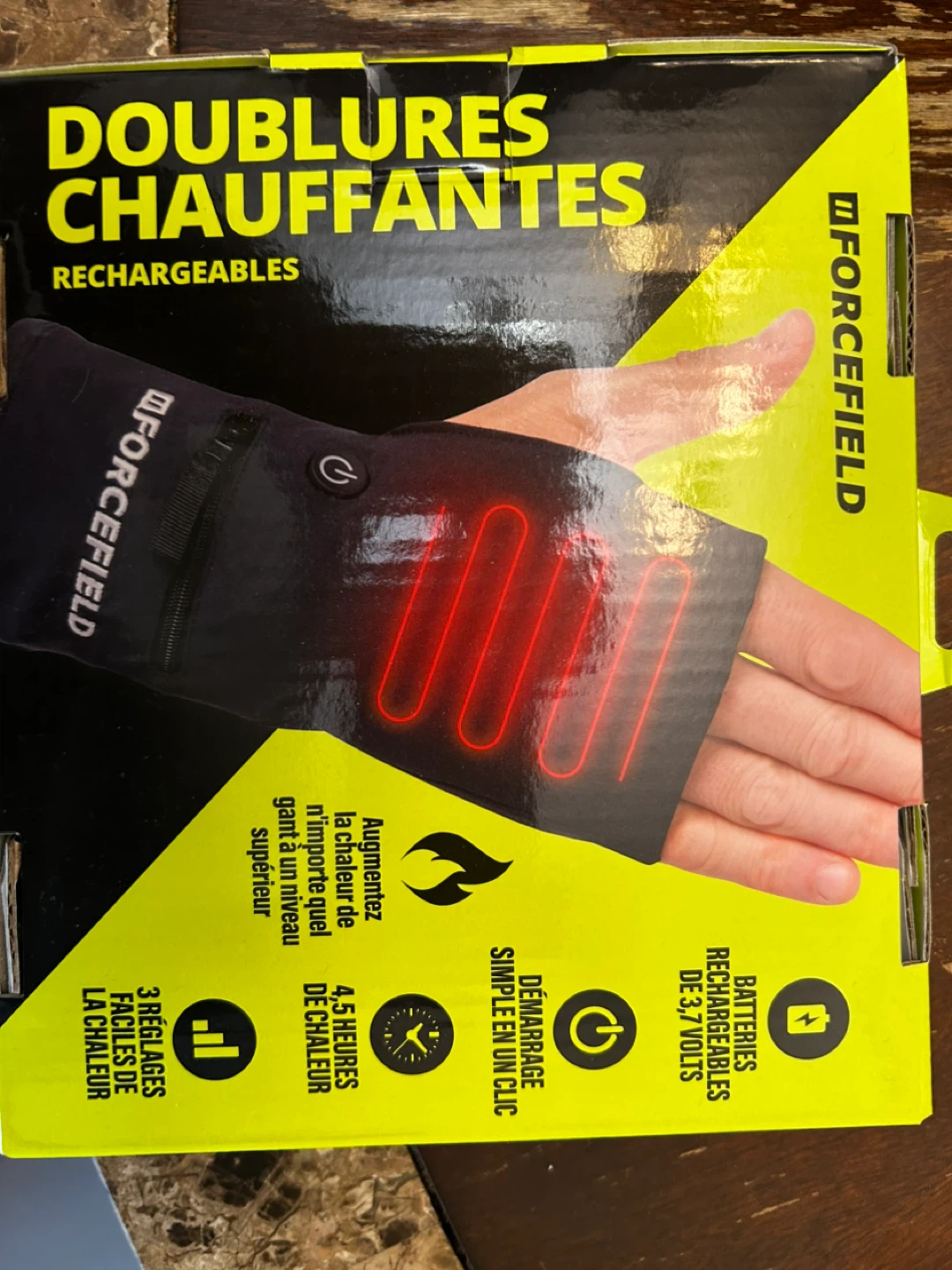 Forcefield Rechargeable Heated Gloves