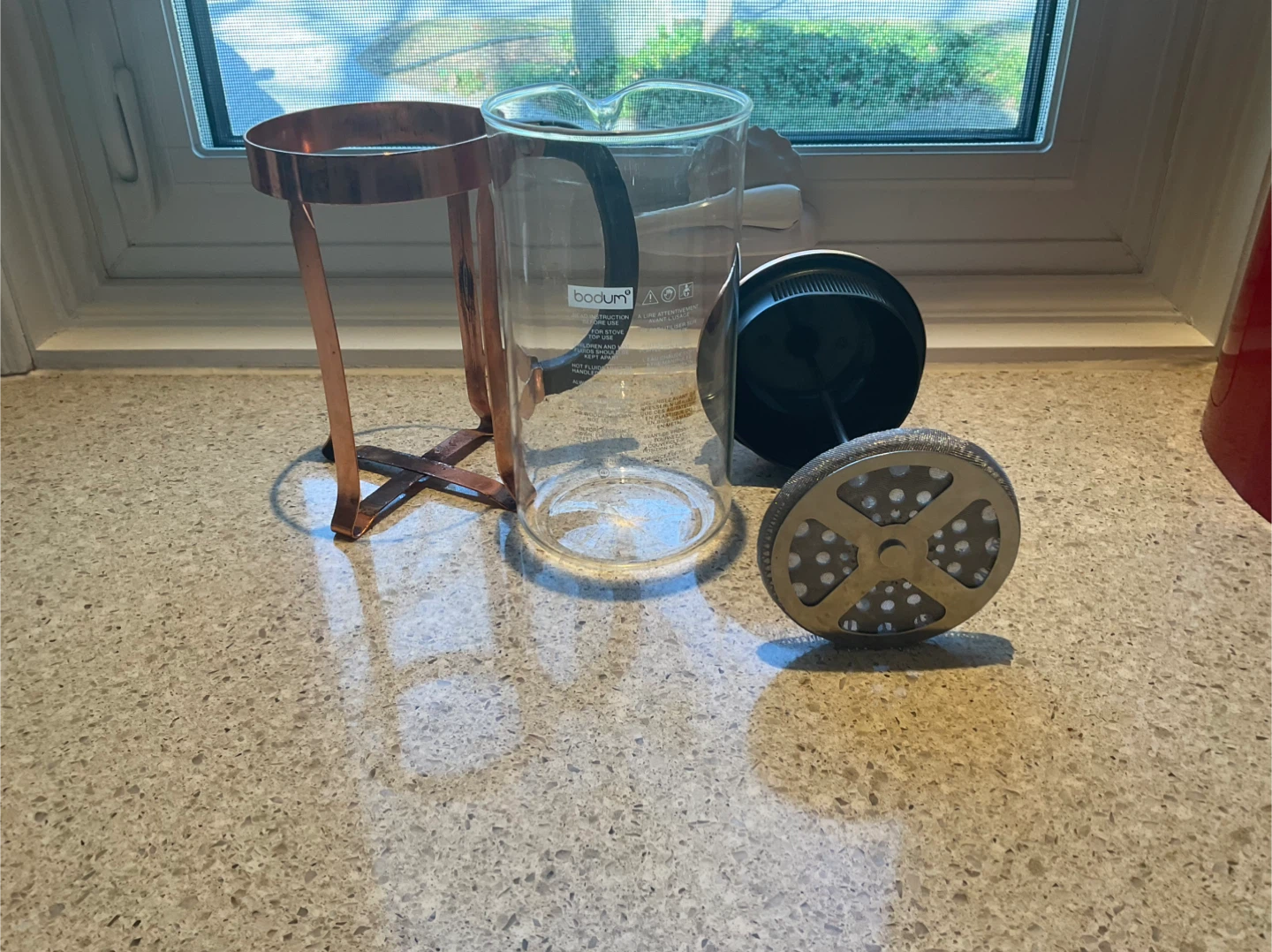 Iconic Bodum Chambord Copper/Rose French Press - photo 2