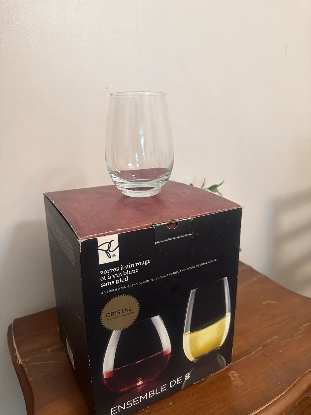 Stemless Wine Glasses (Set of 8) - photo 3