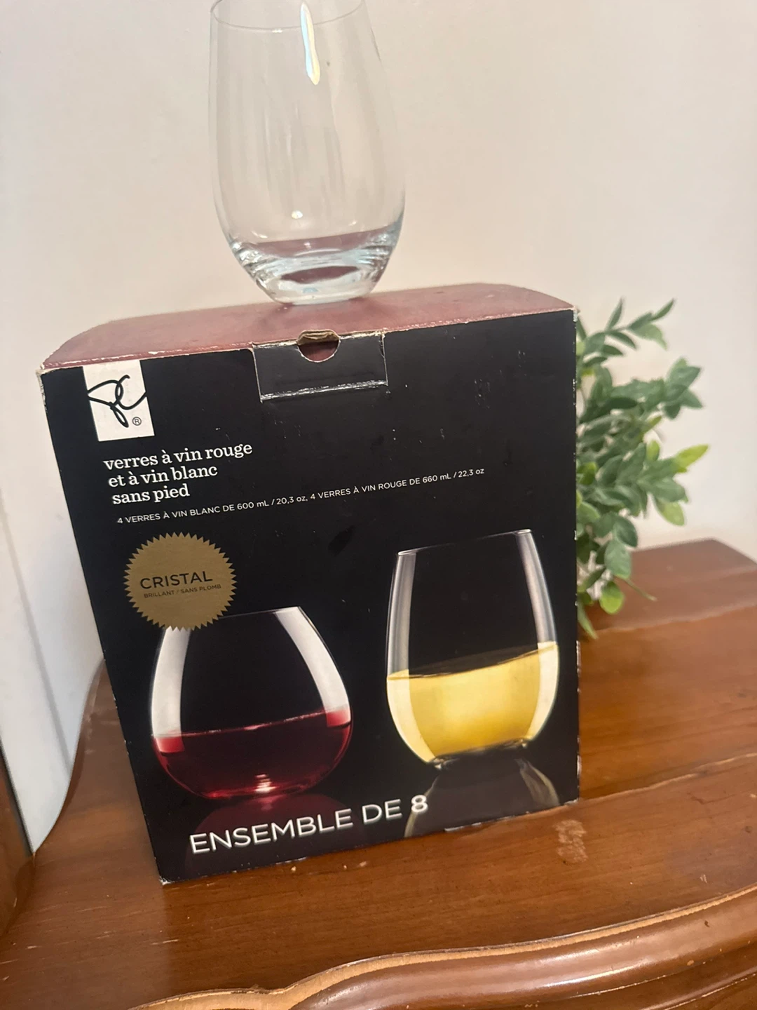 Stemless Wine Glasses (Set of 8) - photo 2
