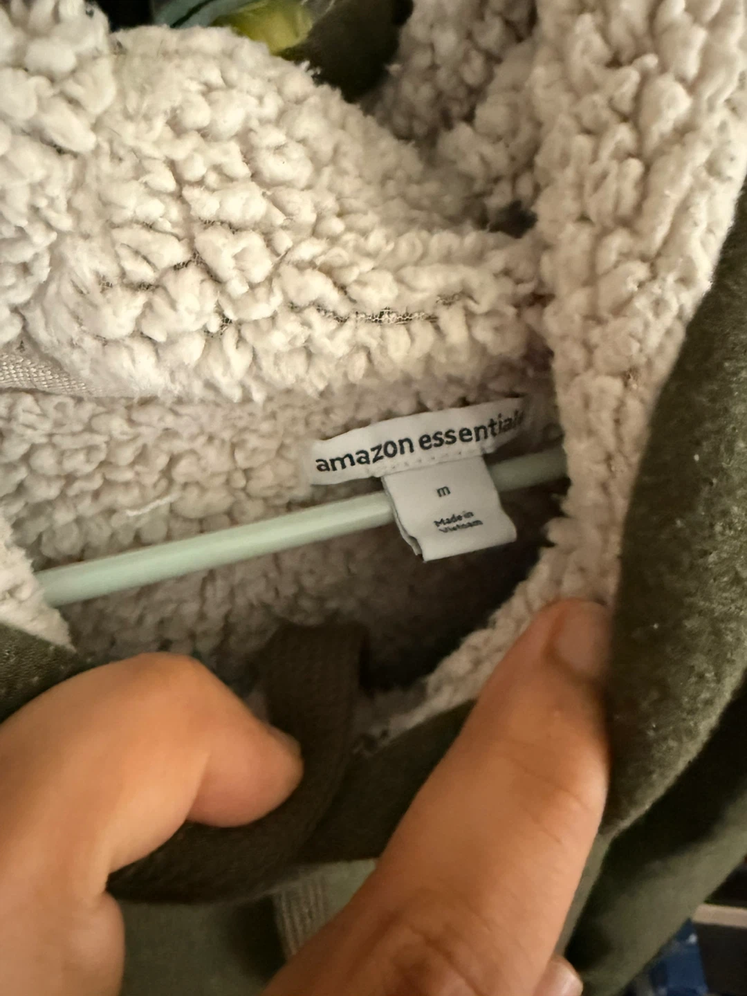 Amazon Essentials Sherpa Lined Hoodie - photo 4