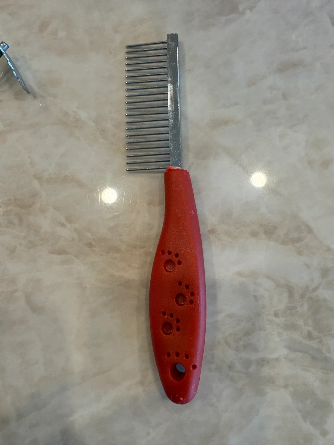 FREE dog or cat grooming comb