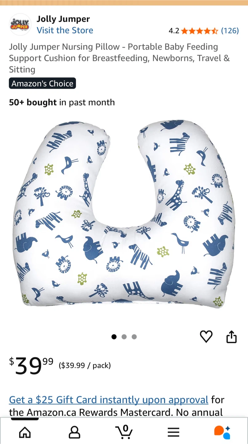 Jolly Jumper Baby Nursing Pillow - photo 2