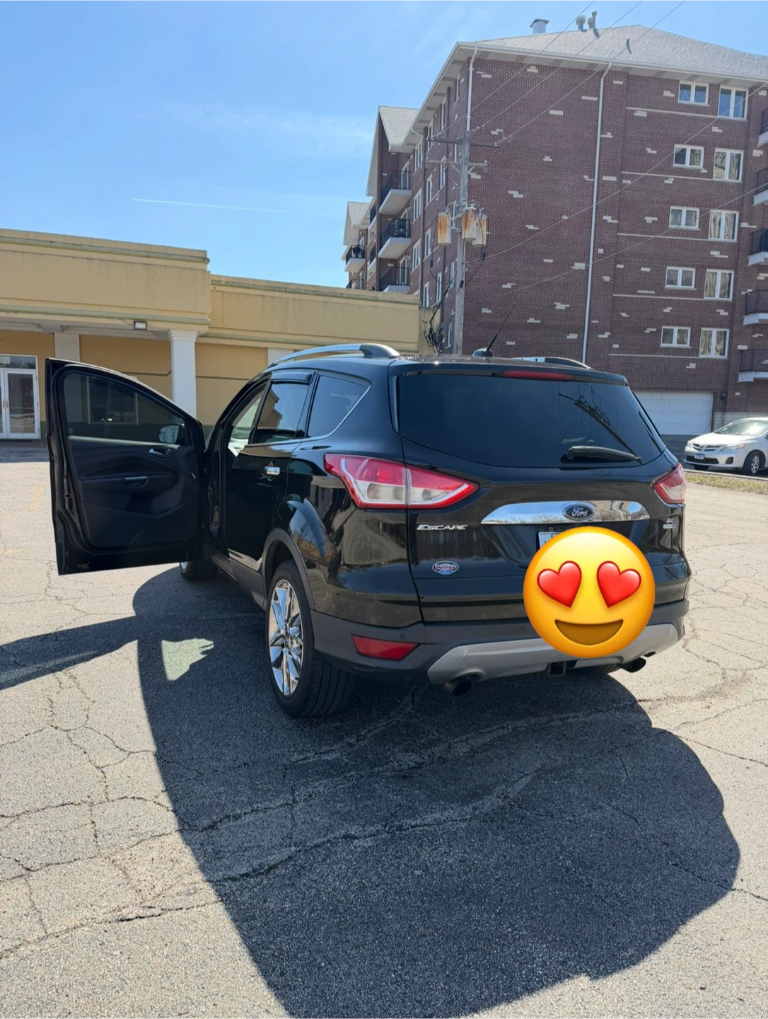Black 2016 Ford Escape SE EcoBoost 4WD SUV - photo 2