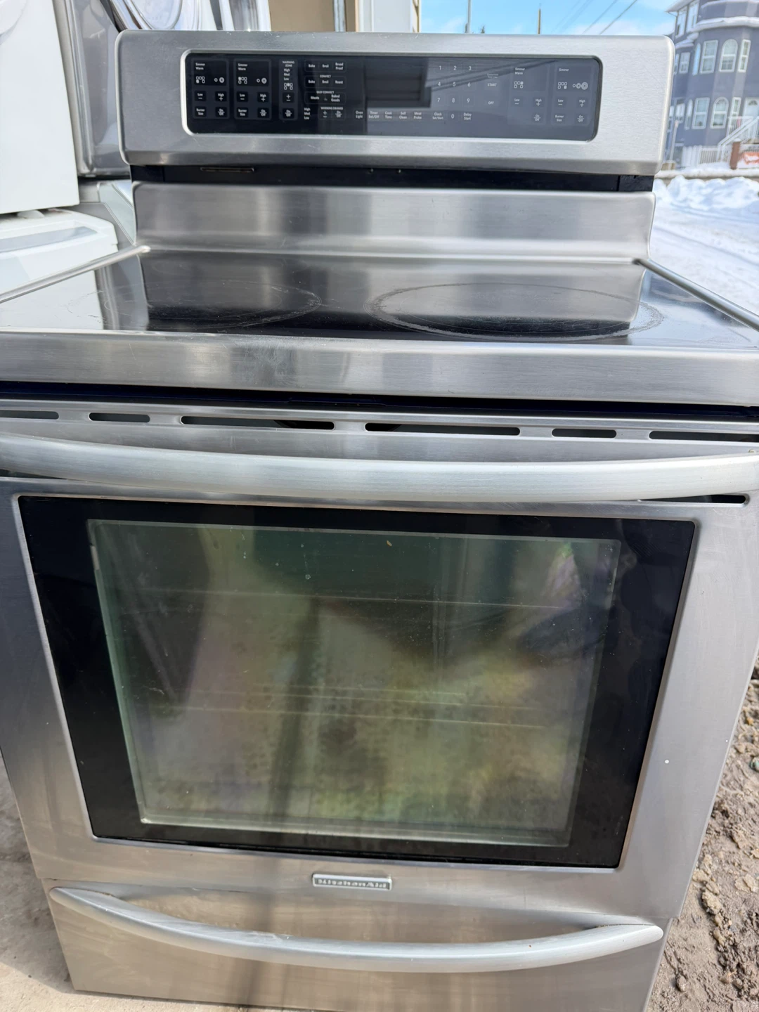 KitchenAid Stainless Steel Electric Range with Oven