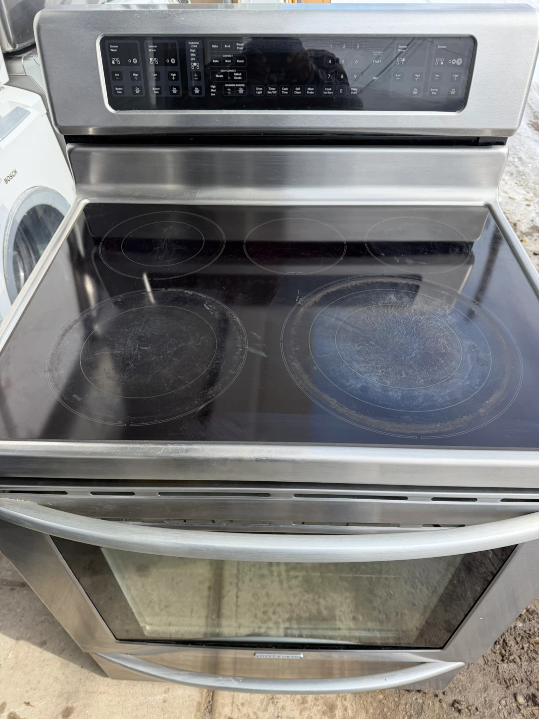 KitchenAid Stainless Steel Electric Range with Oven - photo 3