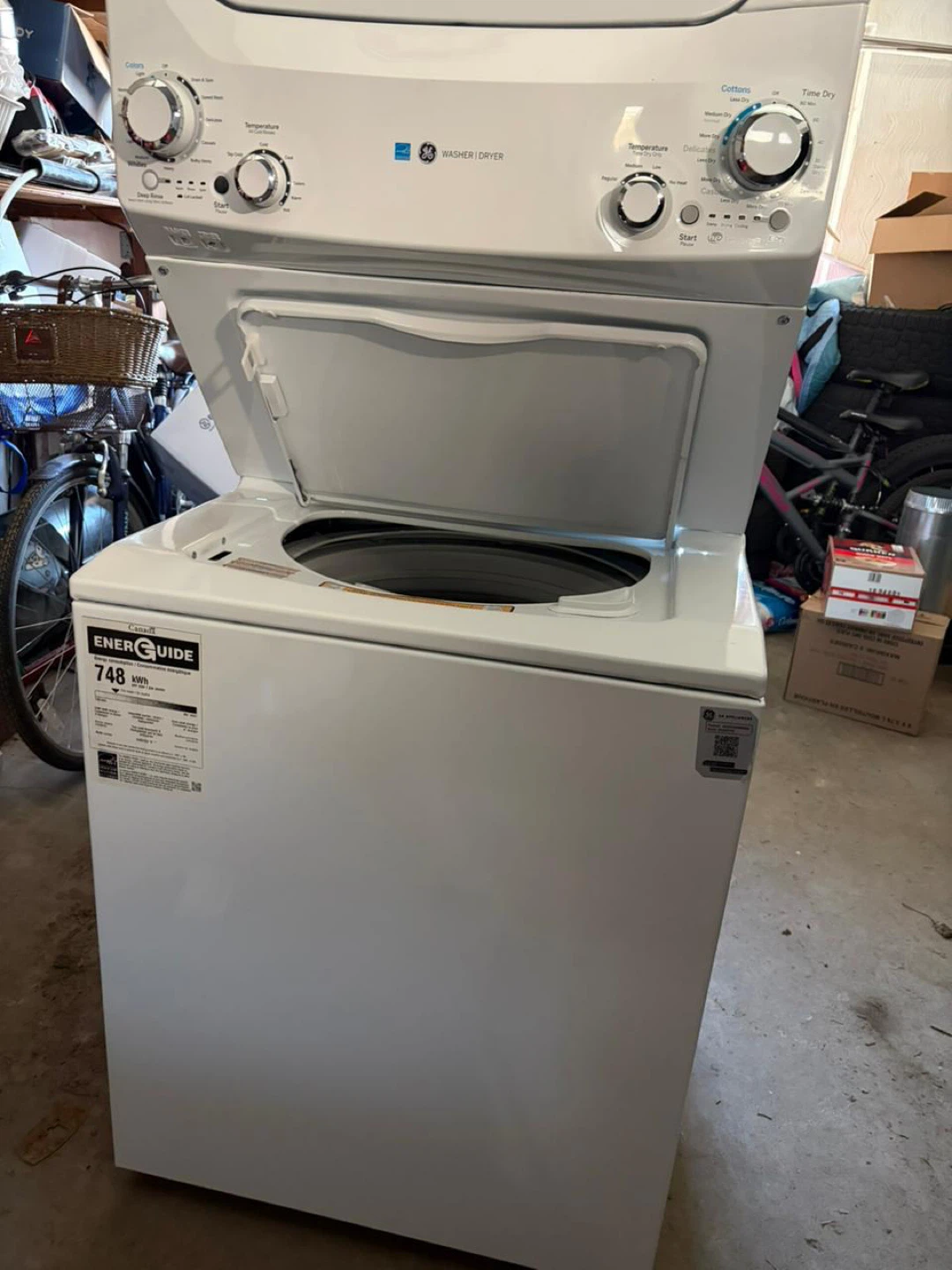 GE Washer Dryer Combo - photo 2
