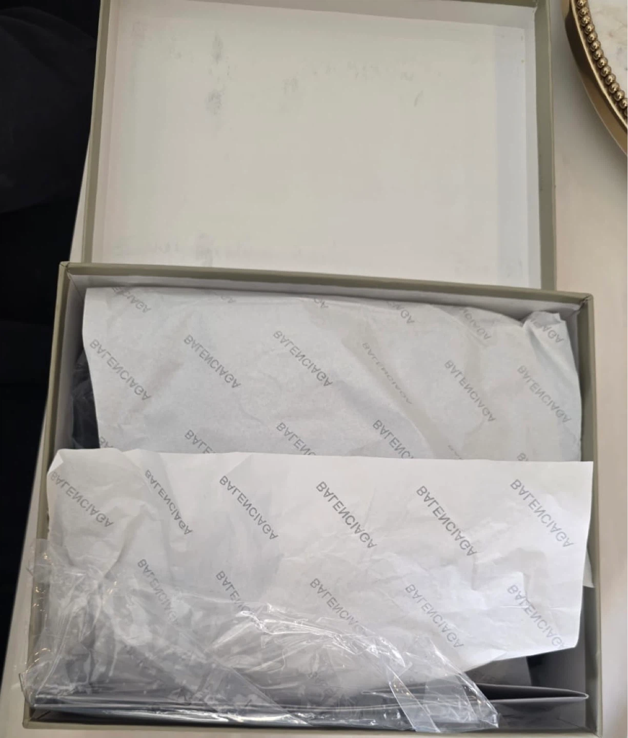 Black Balenciaga Slides - photo 2