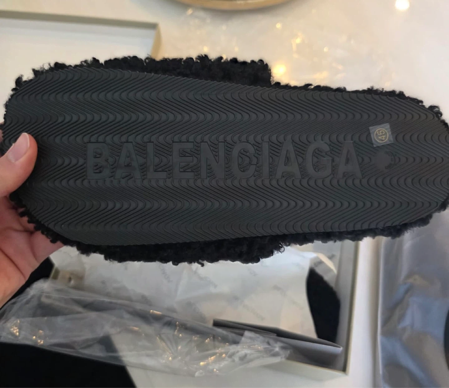 Black Balenciaga Slides - photo 5