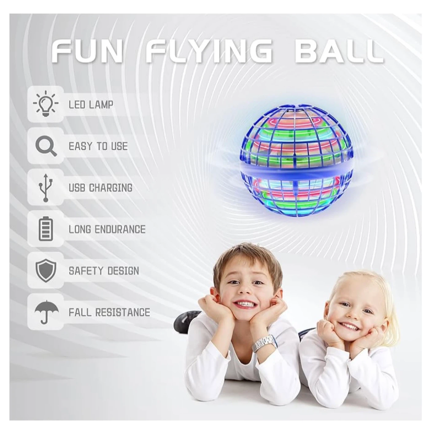 FLYING ORB & BUBBLE MACHINE TOY - photo 4