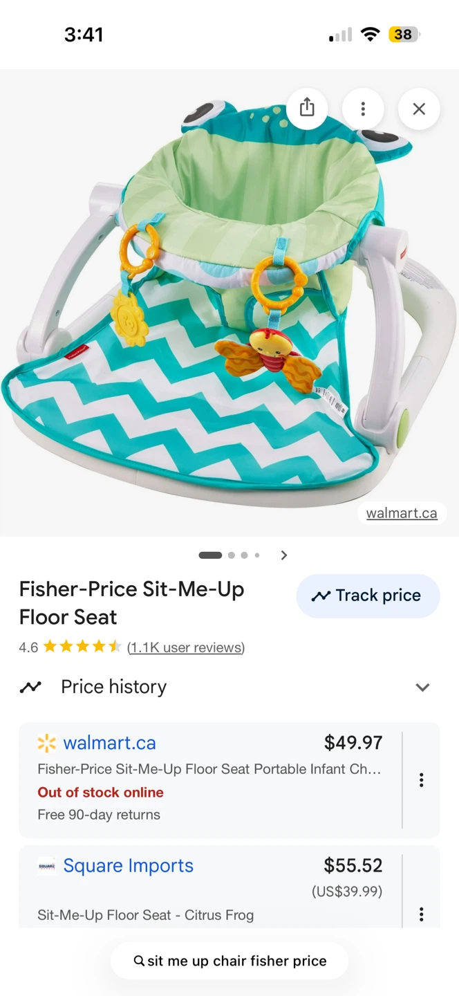 Fisher Price Sit me Up Baby Floor Seat - photo 4