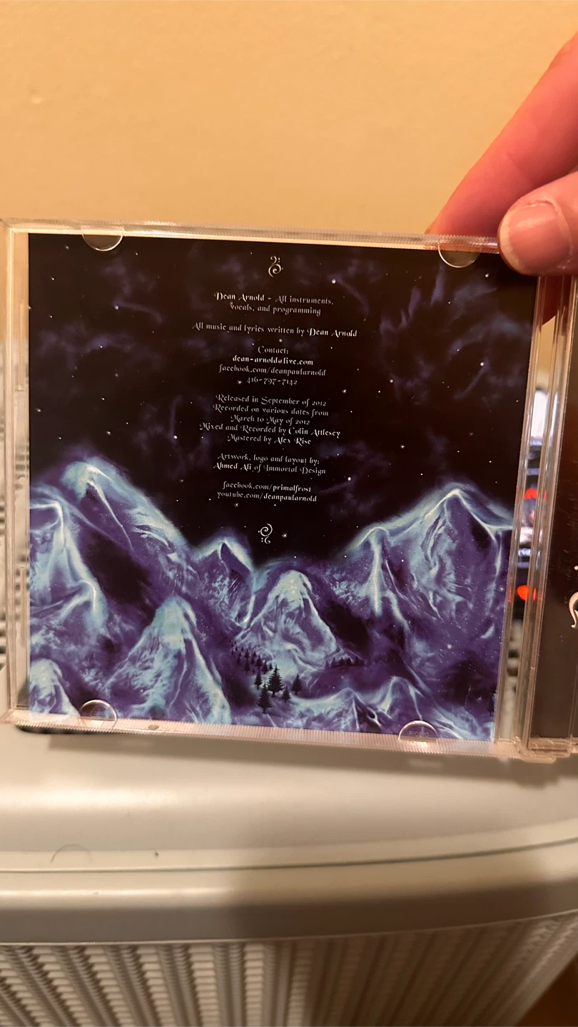 PRIMALFROST - Chapters of Time CD - photo 3