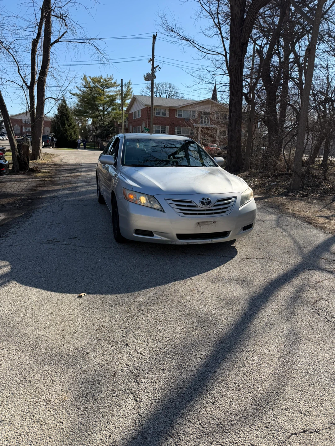 Silver  2008 Toyota Camry Sedan