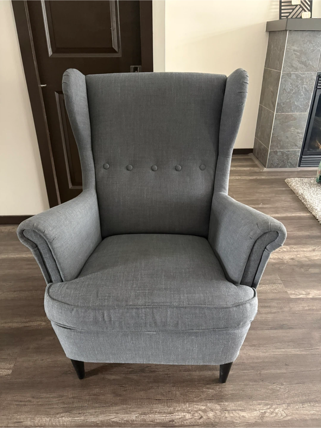 IKEA Dark Grey Armchair