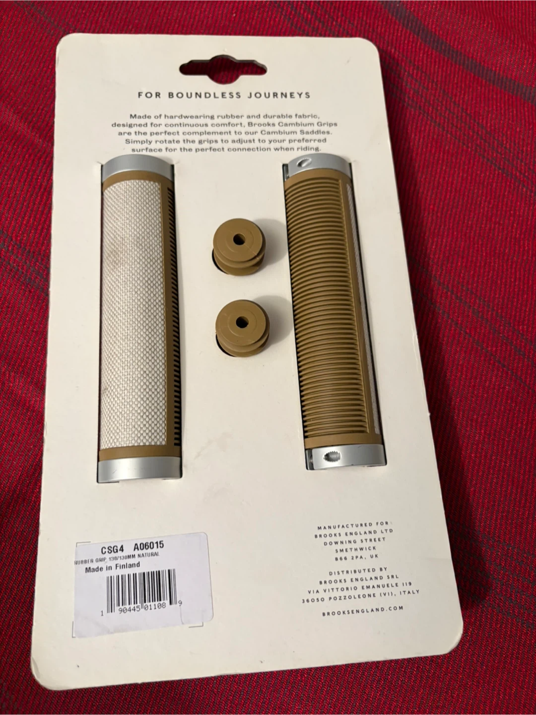 Brooks England Rubber Grips CSG4 A06015 - photo 2