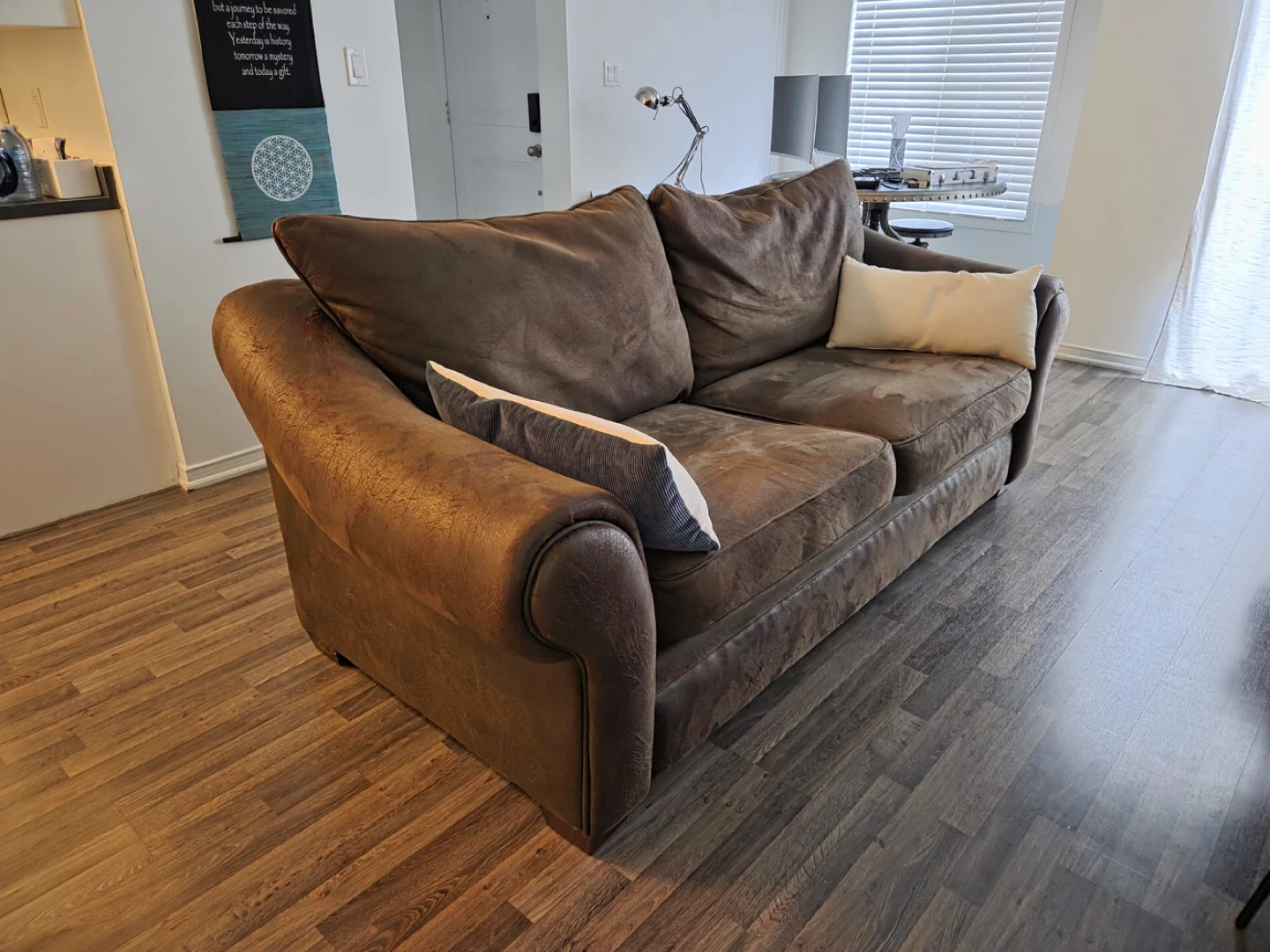 Premium Suede Sofa - photo 4