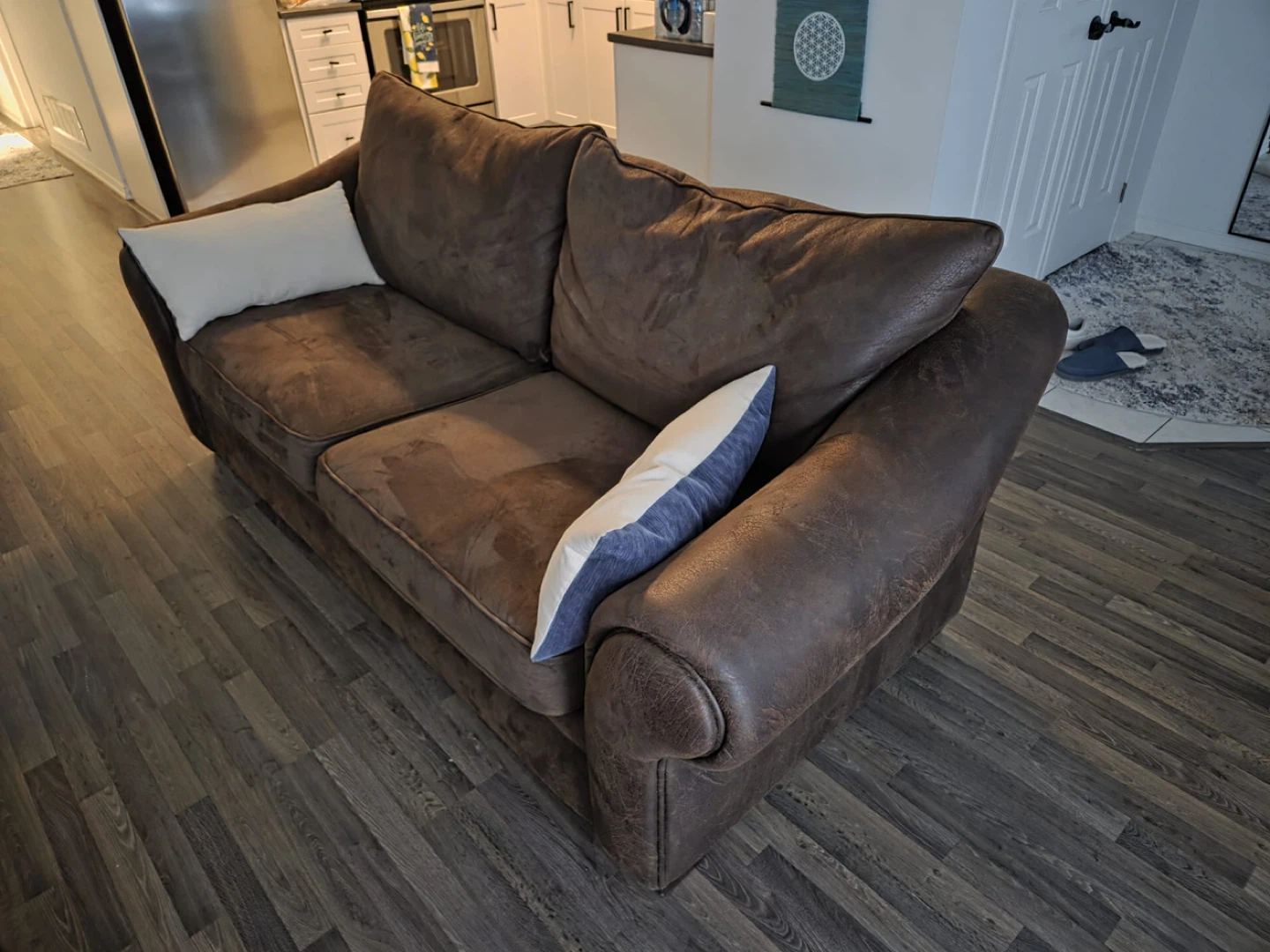 Premium Suede Sofa - photo 2