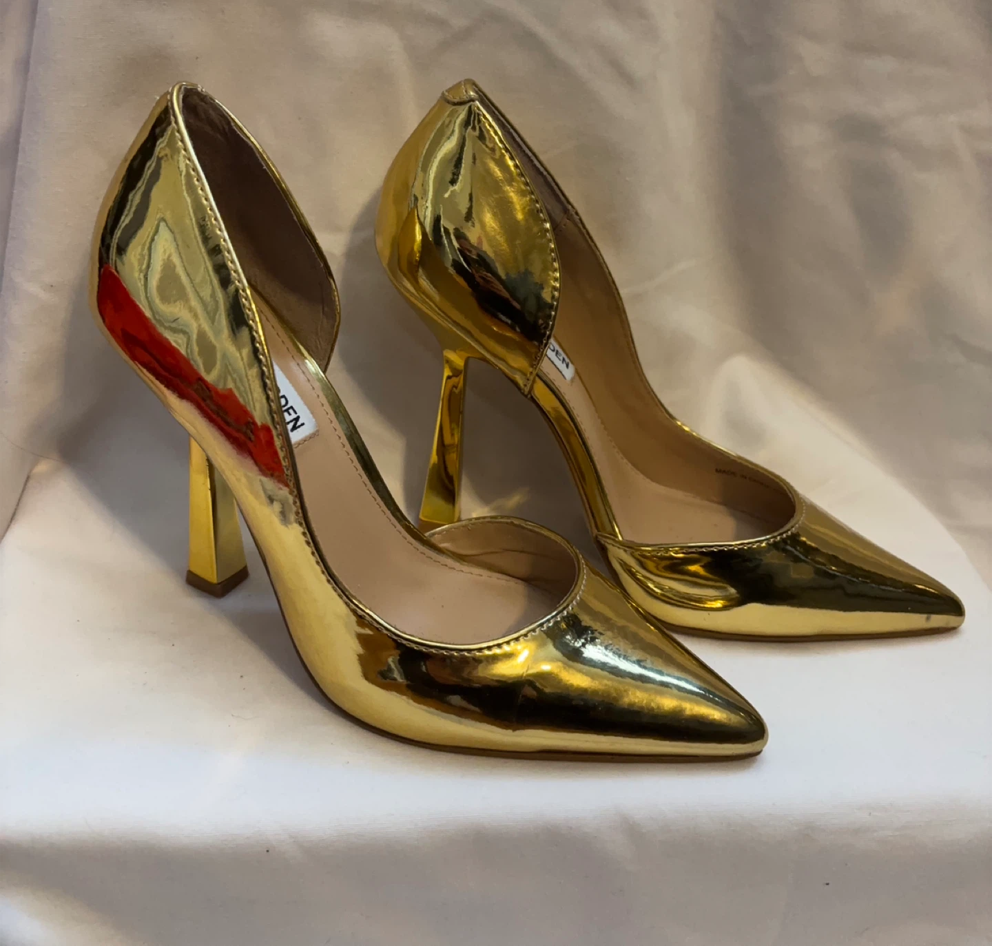 Steve Madden Damzil Women's Metallic Pointed Toe Pumps - photo 3